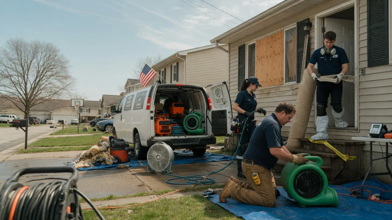 Water Damage Restoration in Hickory Valley, TN near me